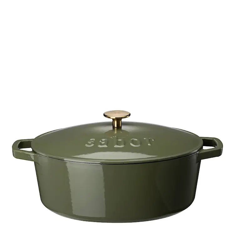 Sabor Gjutjärnsgryta 5,7 L oliv