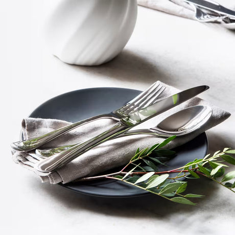 Robert Welch Radford bestickset 24 delar + 6 grillknivar blankt stål