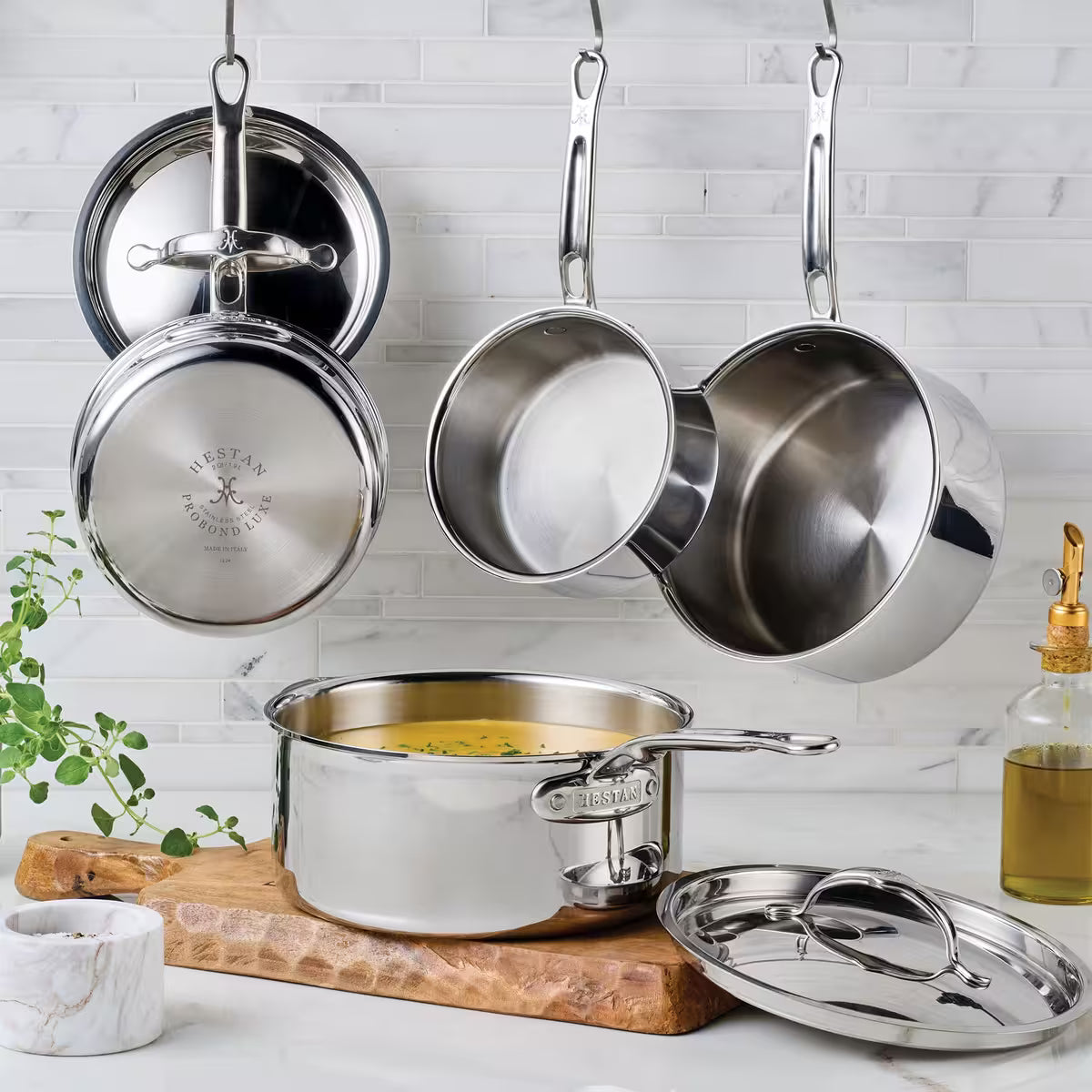 Hestan ProBond Luxe kastrull med lock 16 cm