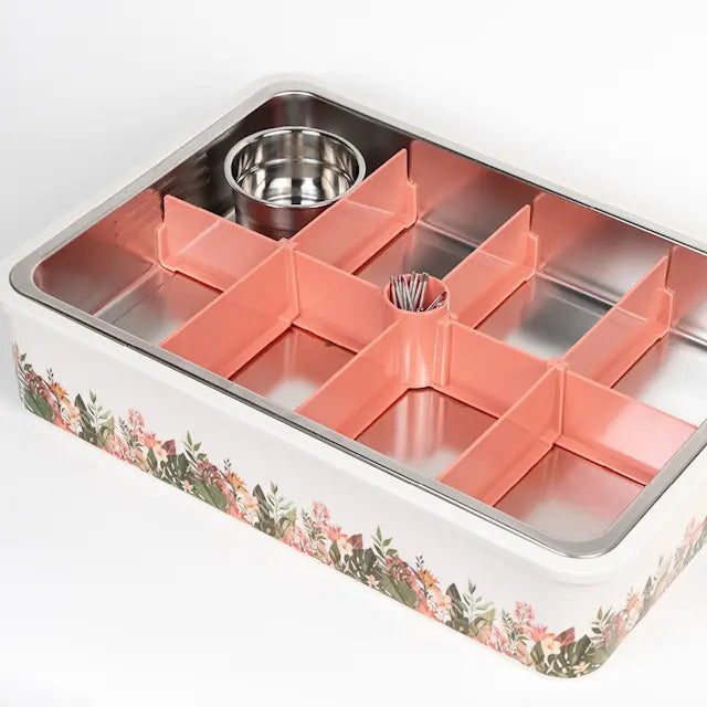 Platterbox Tillbehörsset till matlåda 2–8 fack Floral