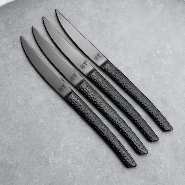 Vargen & Thor Lava bestickset 8 delar antracit