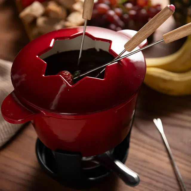 Anders Petter Stenfors Fondueset 1,53 L Röd