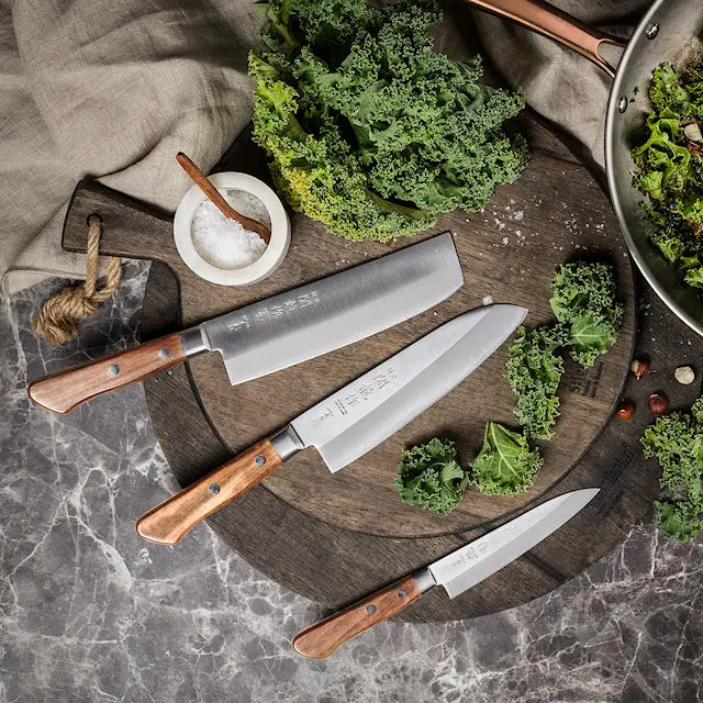 Sekiryu Wood chopper kniv 16,5 cm silver