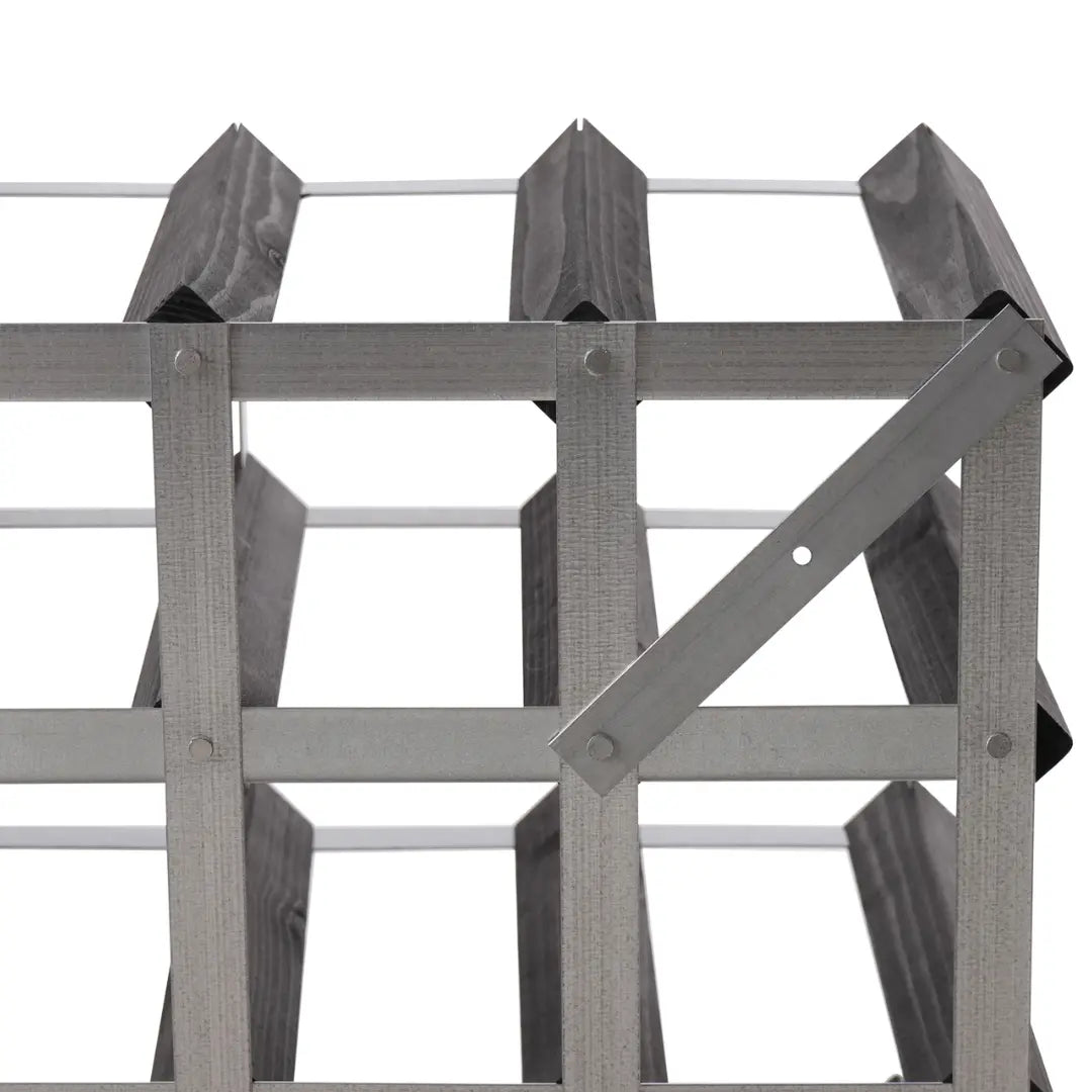 Traditional Wine Rack Vinställ Black 9 Flaskor