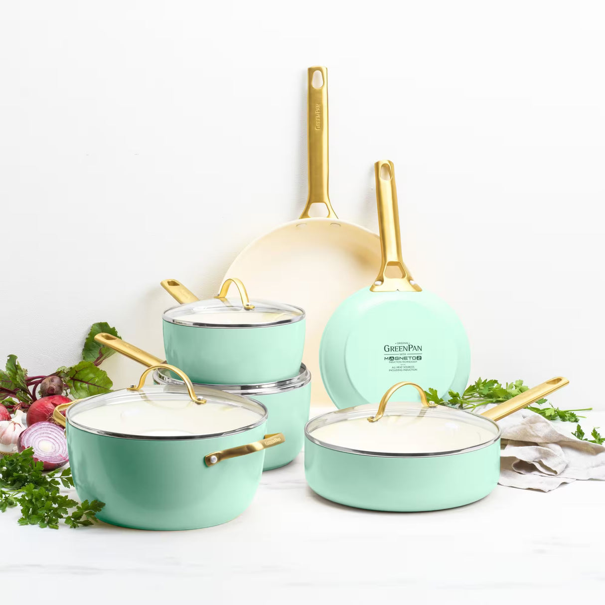 Greenpan Padova stekpanneset 2 delar, mint