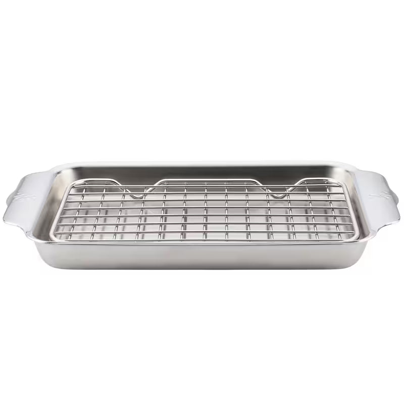 Hestan Ovenbond ugnsplåt med galler 16 x 28 cm