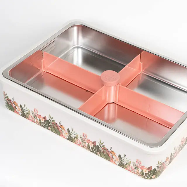 Platterbox Tillbehörsset till matlåda 2–8 fack Floral