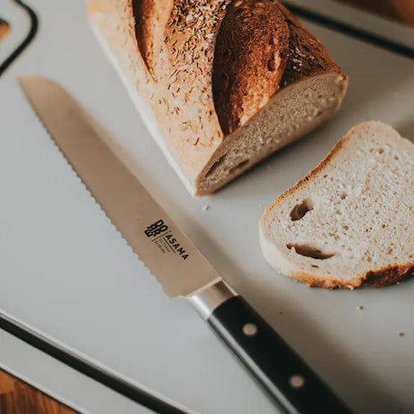 Dorre Asama brödkniv 20 cm svart/silver