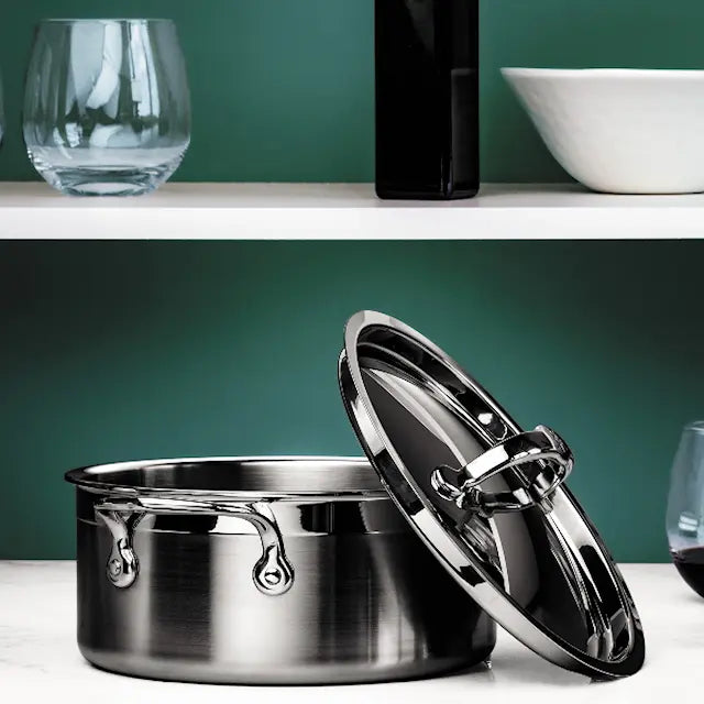 Hestan Probond Gryta med lock 2,8 L Stål