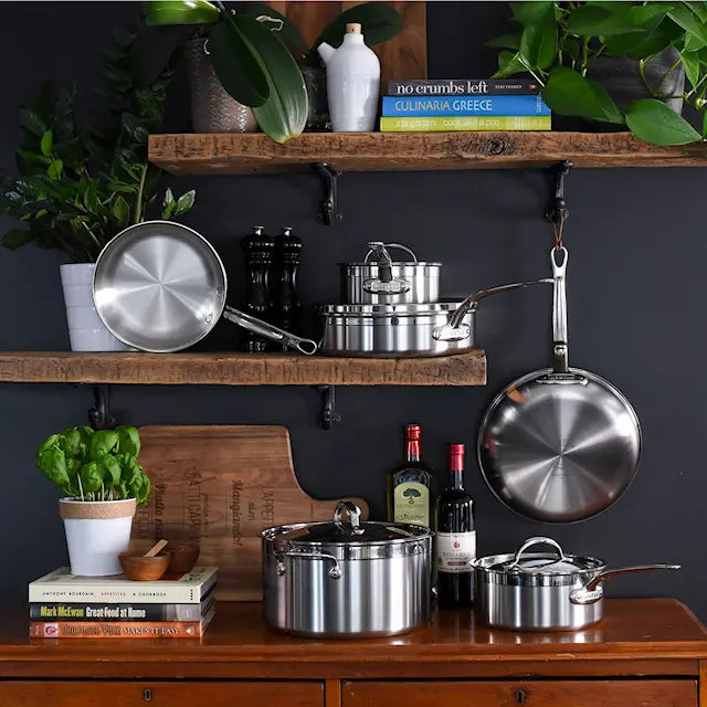 Hestan Probond Grytset 10 delar Stål