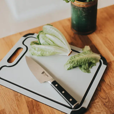 Dorre Asama kockkniv 15 cm svart/silver