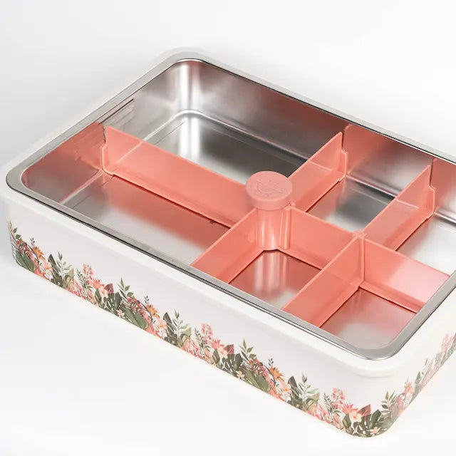 Platterbox Tillbehörsset till matlåda 2–8 fack Floral