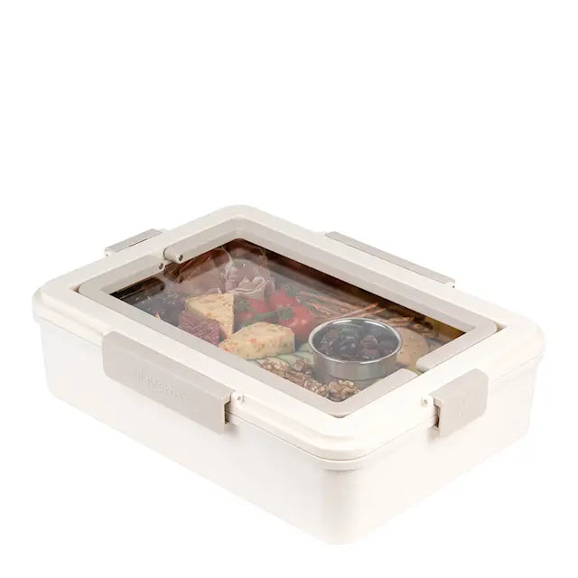 Platterbox Matlåda isolerad med kylning 5,5 L Salty Pebble