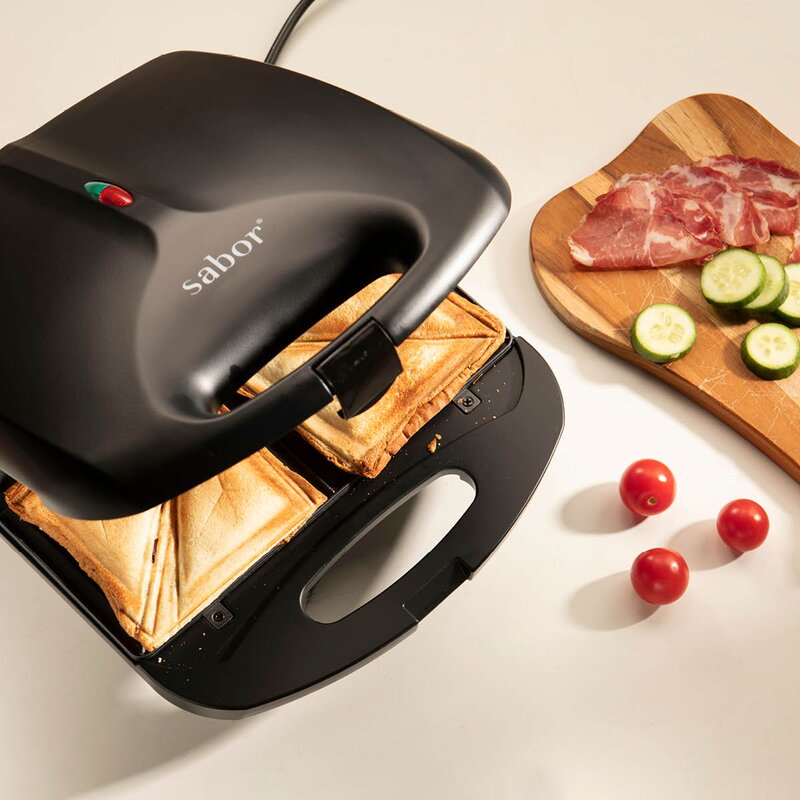 Sabor Select smörgåsgrill 1200W svart
