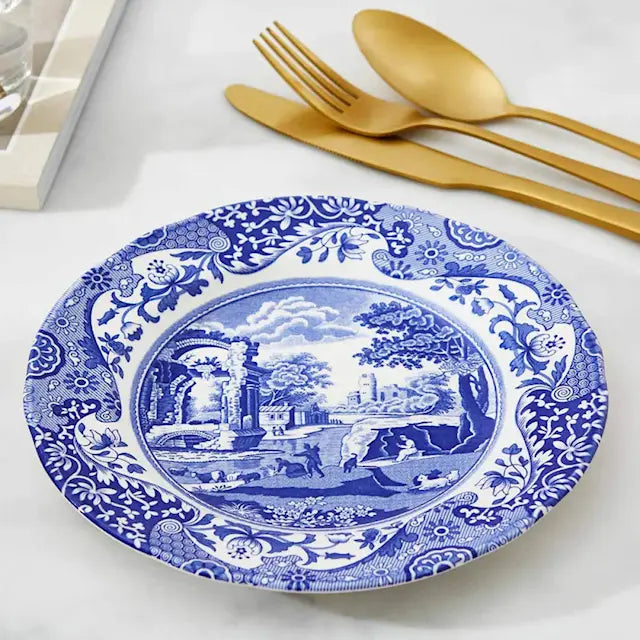 Spode Blue Italian tallrik 20 cm 4-pack