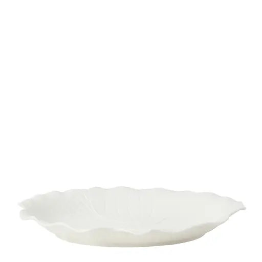 Stiernholm Flora serveringsfat 28x22 cm vit