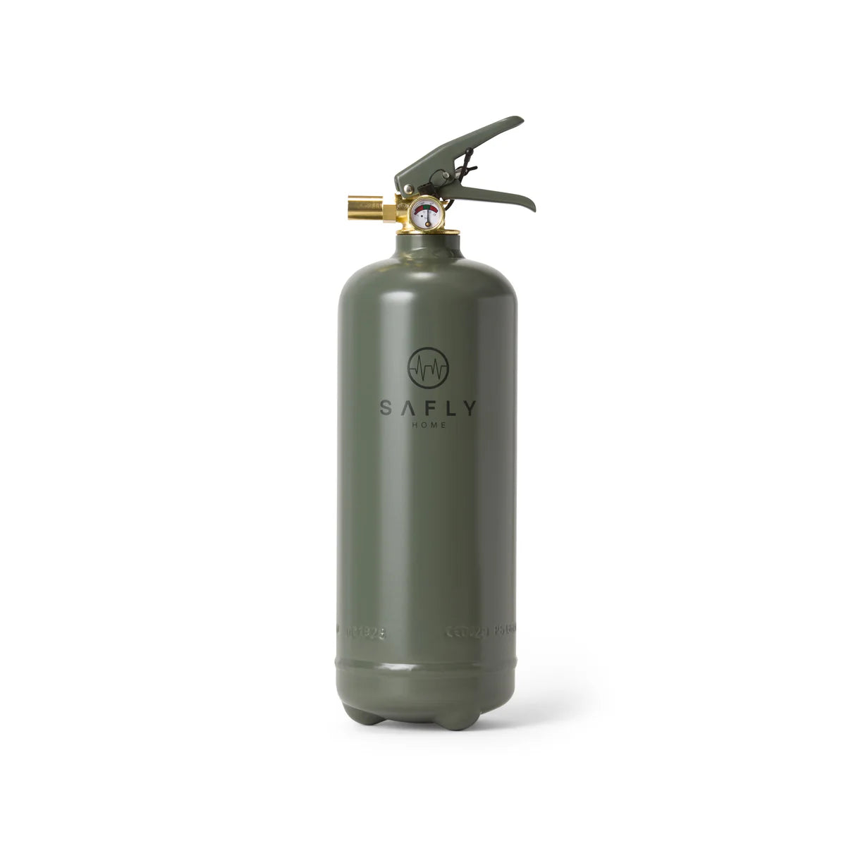 Safly Brandsläckare 2 kg grön