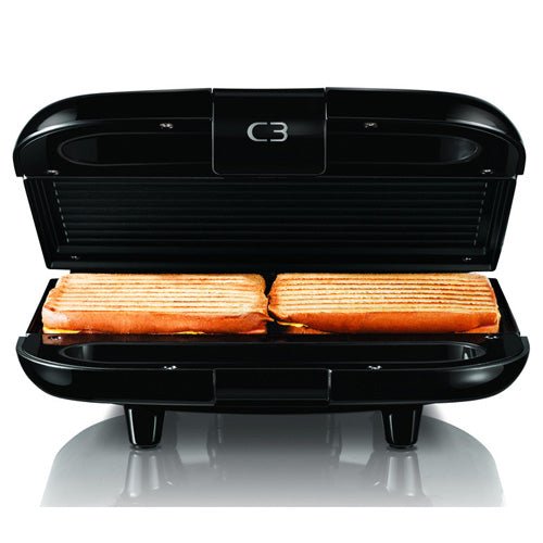 C3 Smörgåsgrill Ciabatta Svart - Kockensval