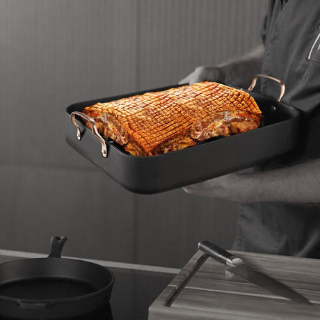 Modern House Black Copper revbensform med galler 8,5 L svart/koppar