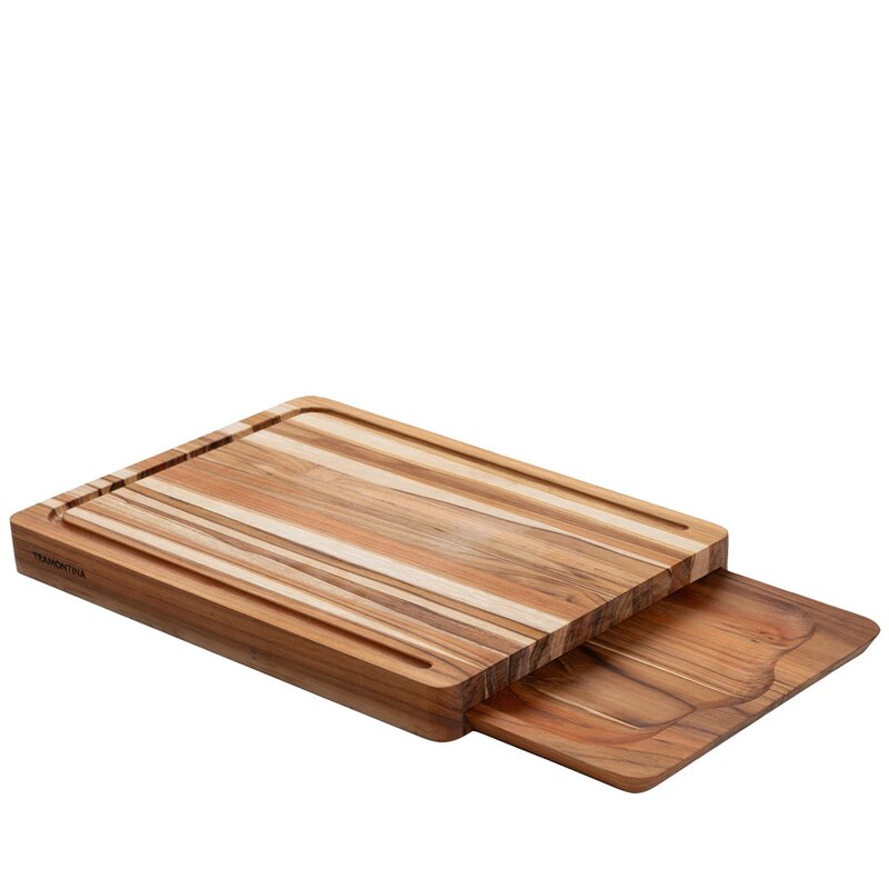 Tramontina BBQ by Hellstrøm skärbrädset 2 delar 40x30 cm natur
