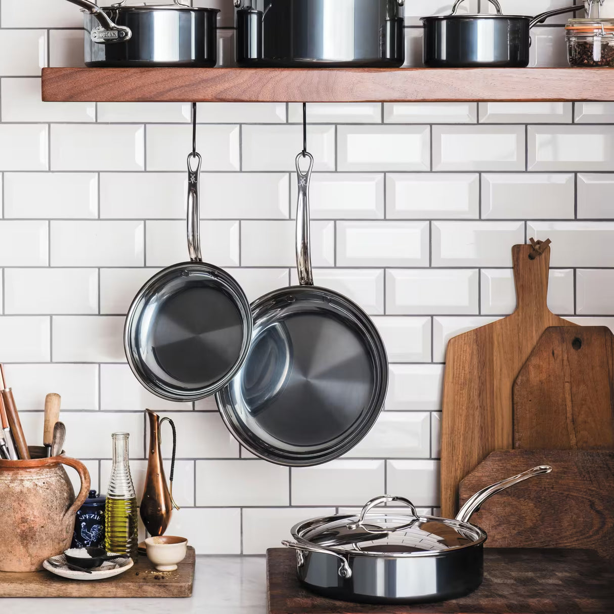Hestan Nanobond Grytset 10 delar Stål