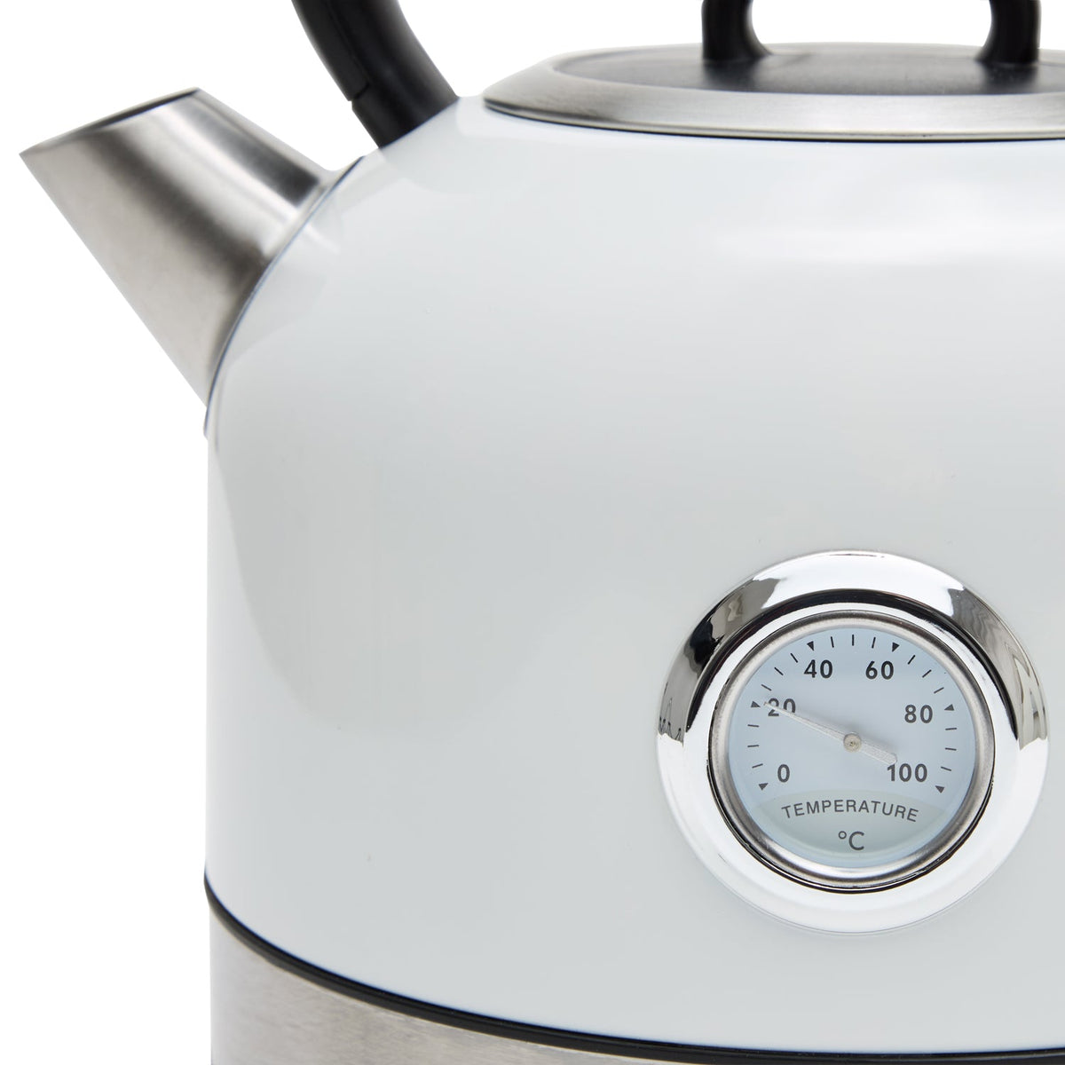 Champion Vattenkokare Retro 1,7L Creme White - Kockensval
