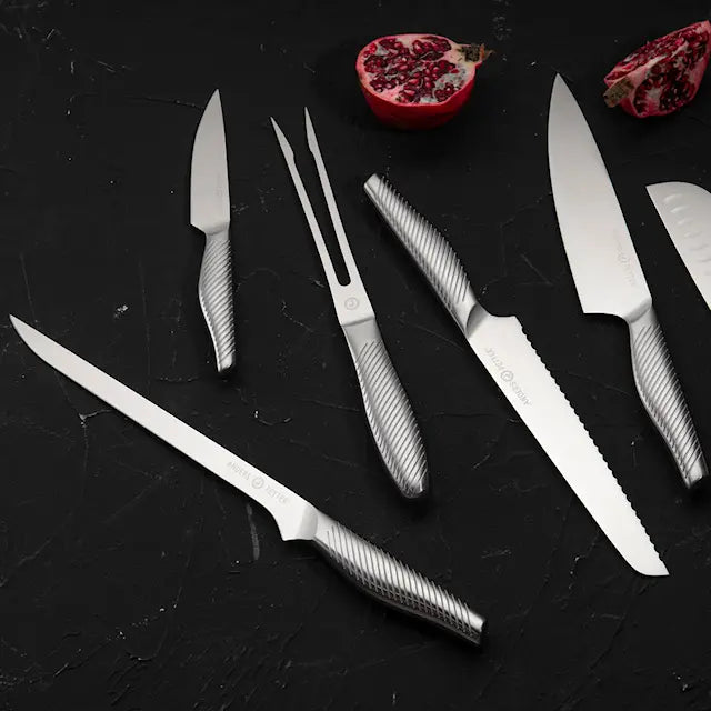 Anders Petter Brödkniv 33,5 cm borstat stål