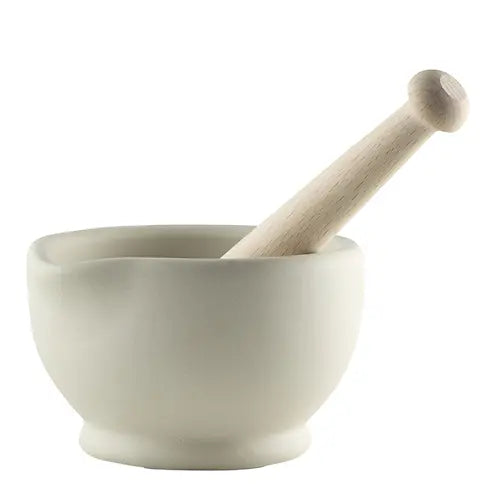 Milton Brook Mortel och stöt 11 cm vit