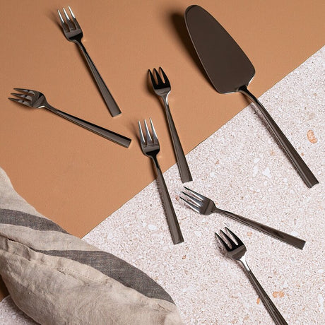 Modern House Spring Serveringsset Tårtspade och Tårtgafflar Blank