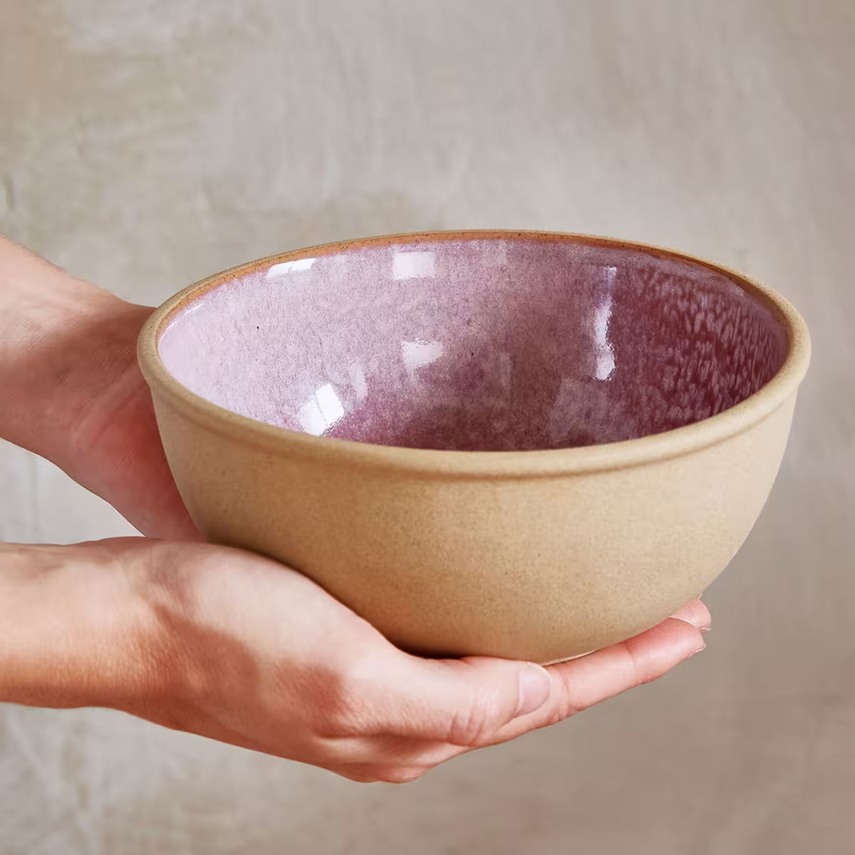Portmeirion Minerals skål 15 cm 4-pack, rose quartz
