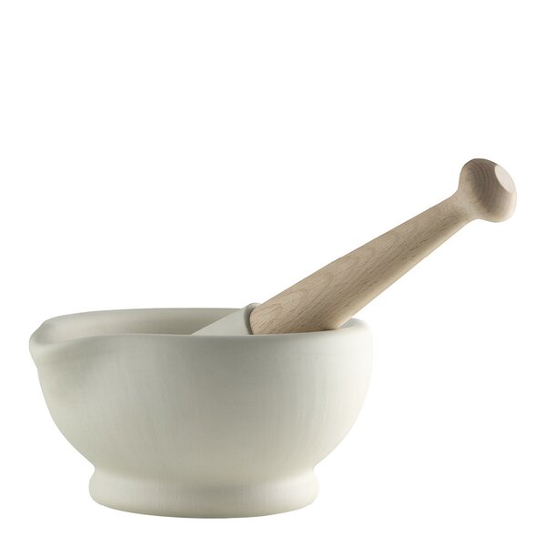Milton Brook Mortel och stöt 17 cm vit