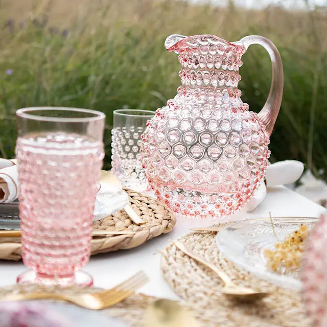Klimchi Hobnail karaff 1 l rosaline