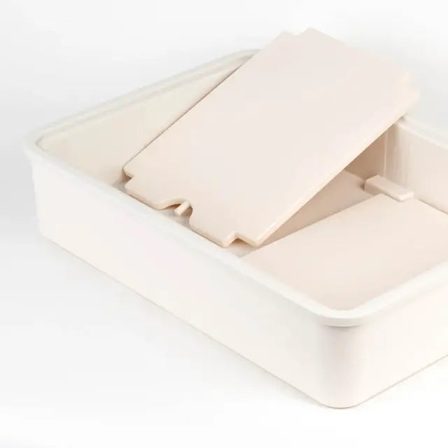 Platterbox Matlåda isolerad med kylning 5,5 L Salty Pebble