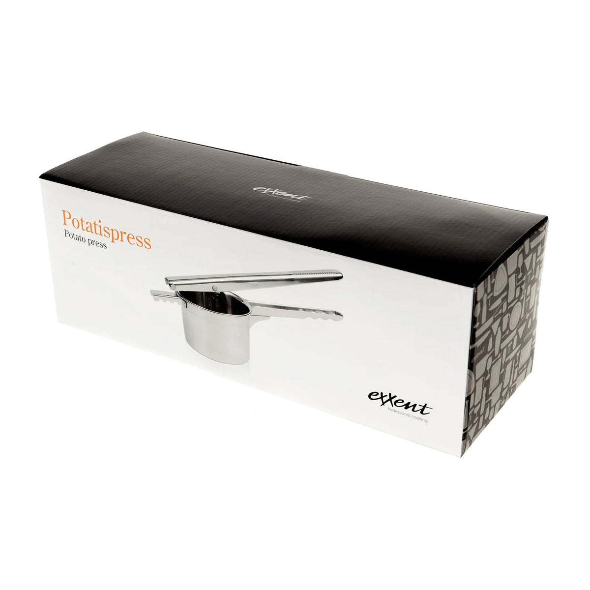 Exxent Potatispress 34 cm - Kockensval