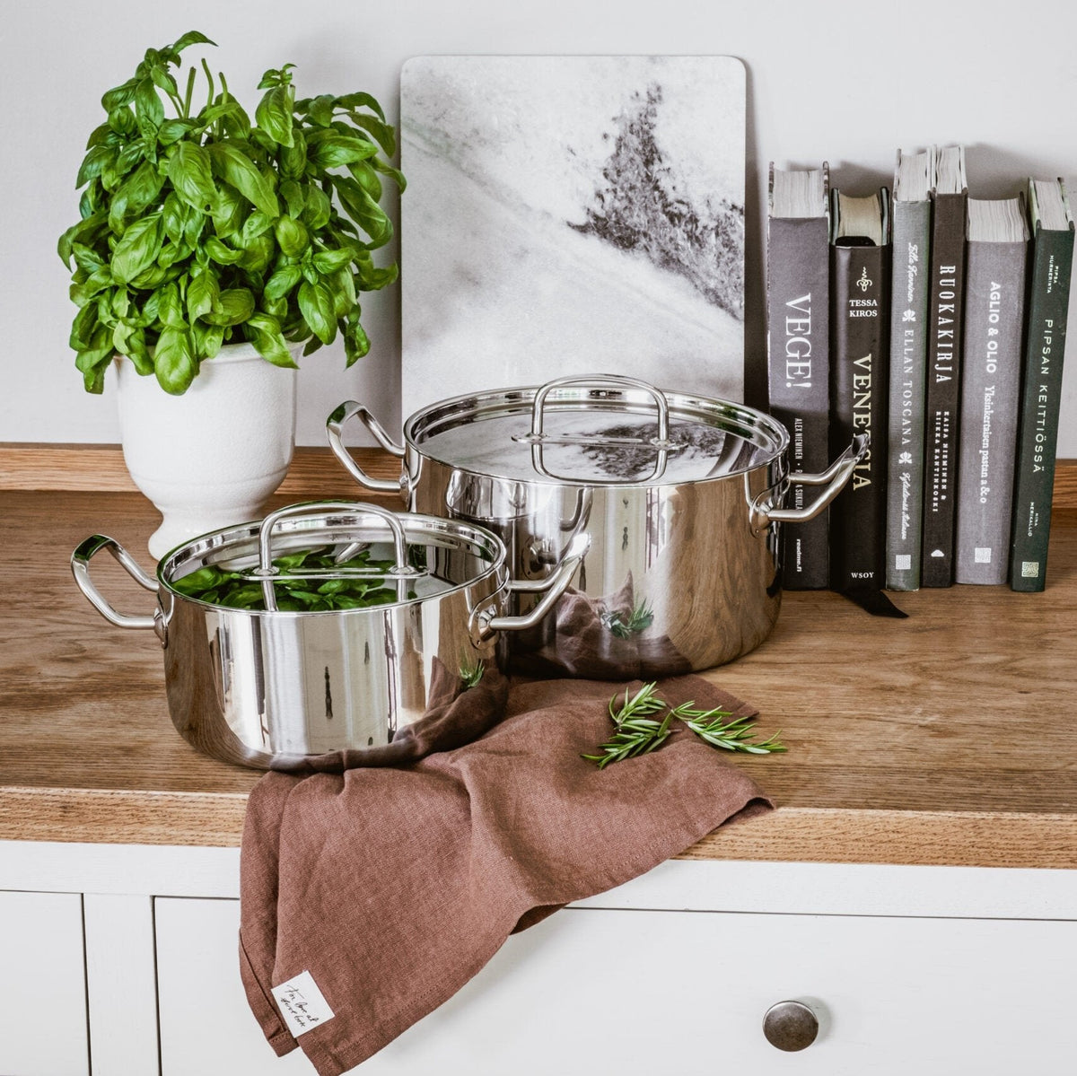 Heirol Steely Classic Triply Gryta 3 L med Lock - Kockensval