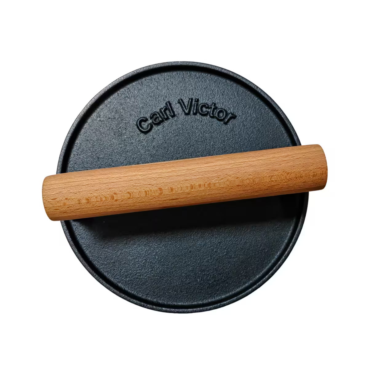Carl victor Smash Burger grillpress 17,5 cm gjutjärn