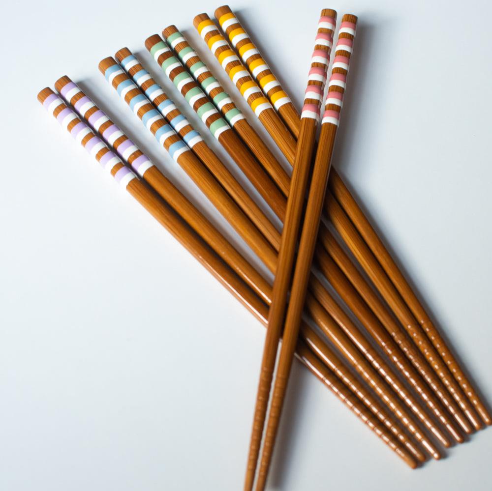Kawai Ätpinnar Macaron 5 - pack - Kockensval
