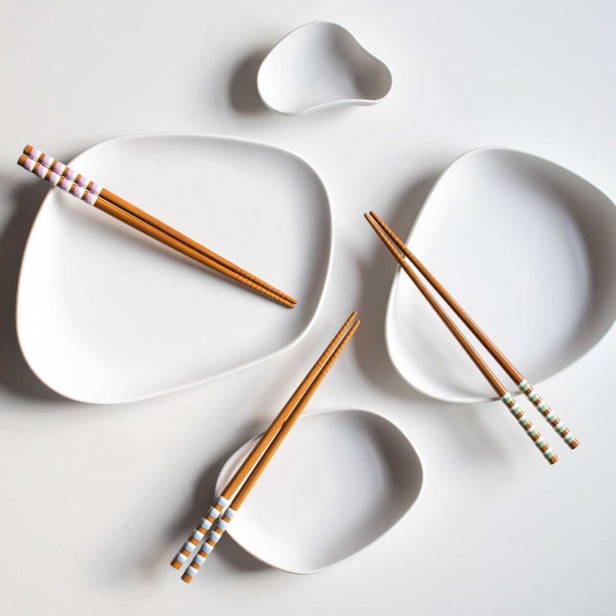 Kawai Ätpinnar Macaron 5 - pack - Kockensval