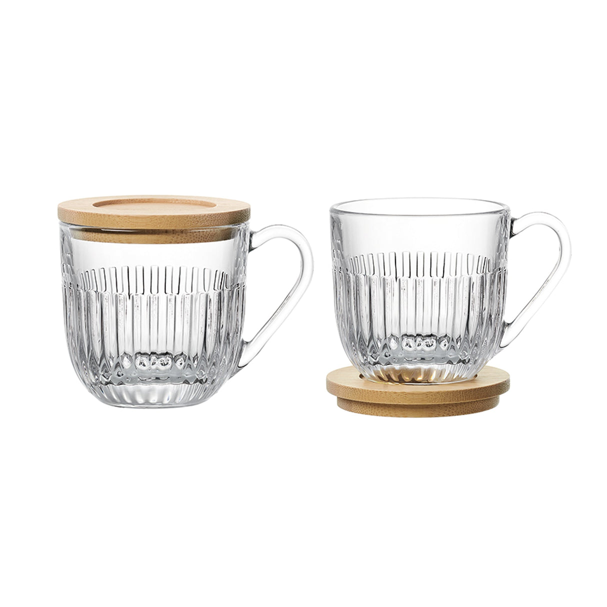 La Rochére Ouessant Mugg med Lock/Fat 25 cl 2 - Pack - Kockensval