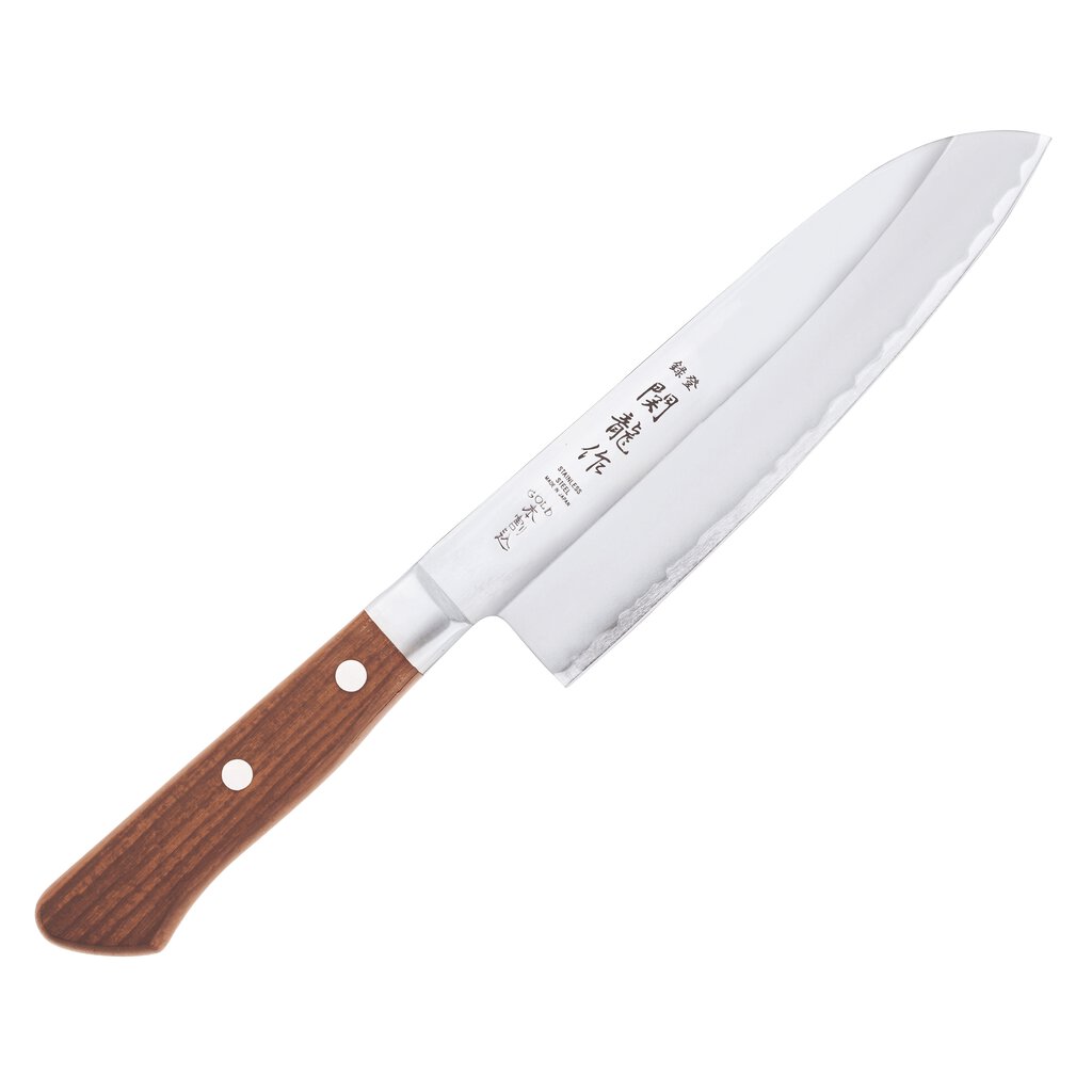 Sekiryu Wood santokukniv 16,5 cm silver