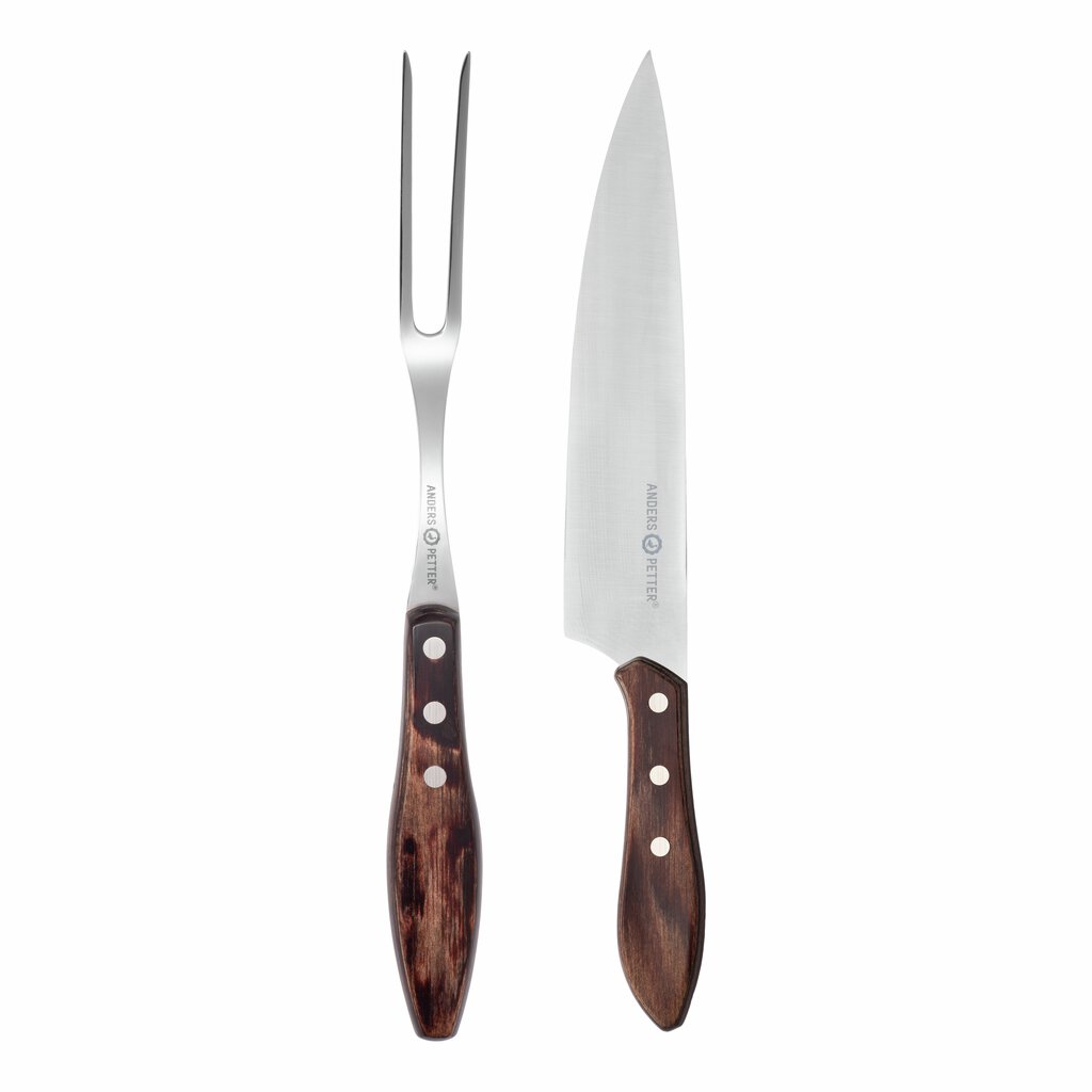 Anders Petter Classic trancherset 2 delar natur