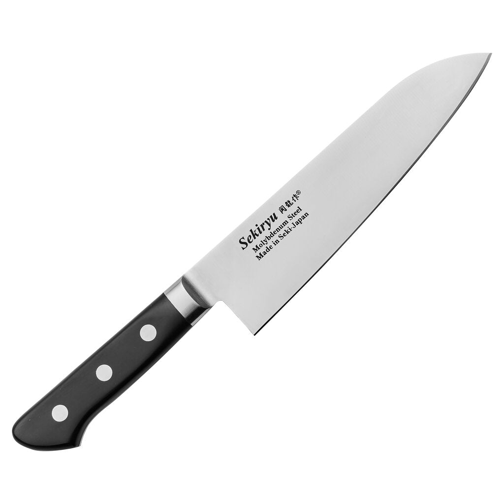 Sekiryu Master santokukniv 18 cm svart