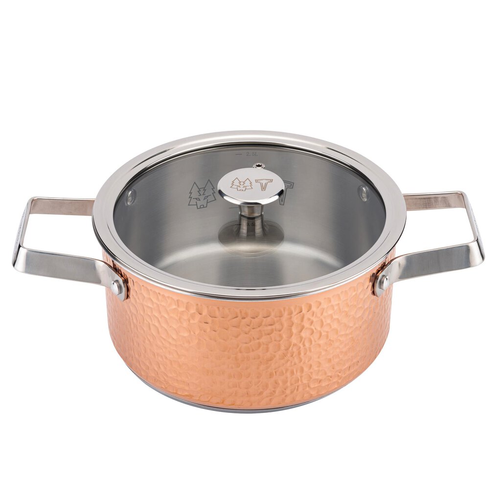 Vargen & Thor Noelle kastrull 2,8 L koppar