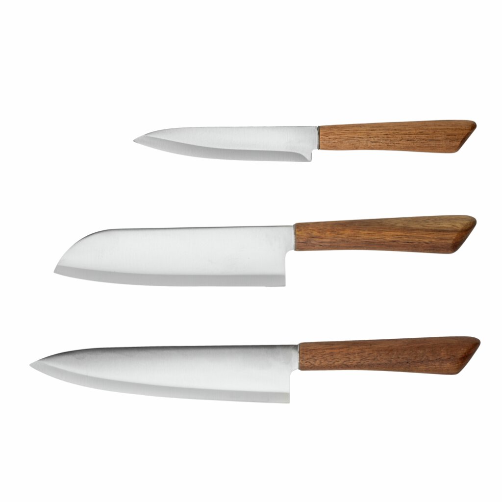 Anders Petter Concept knivset 3 delar trä