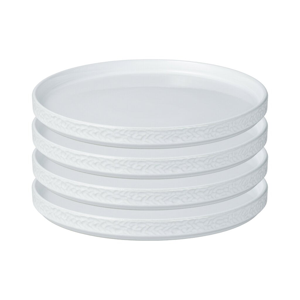 Vargen & Thor Servisen C tallrik 25 cm 4-pack vit