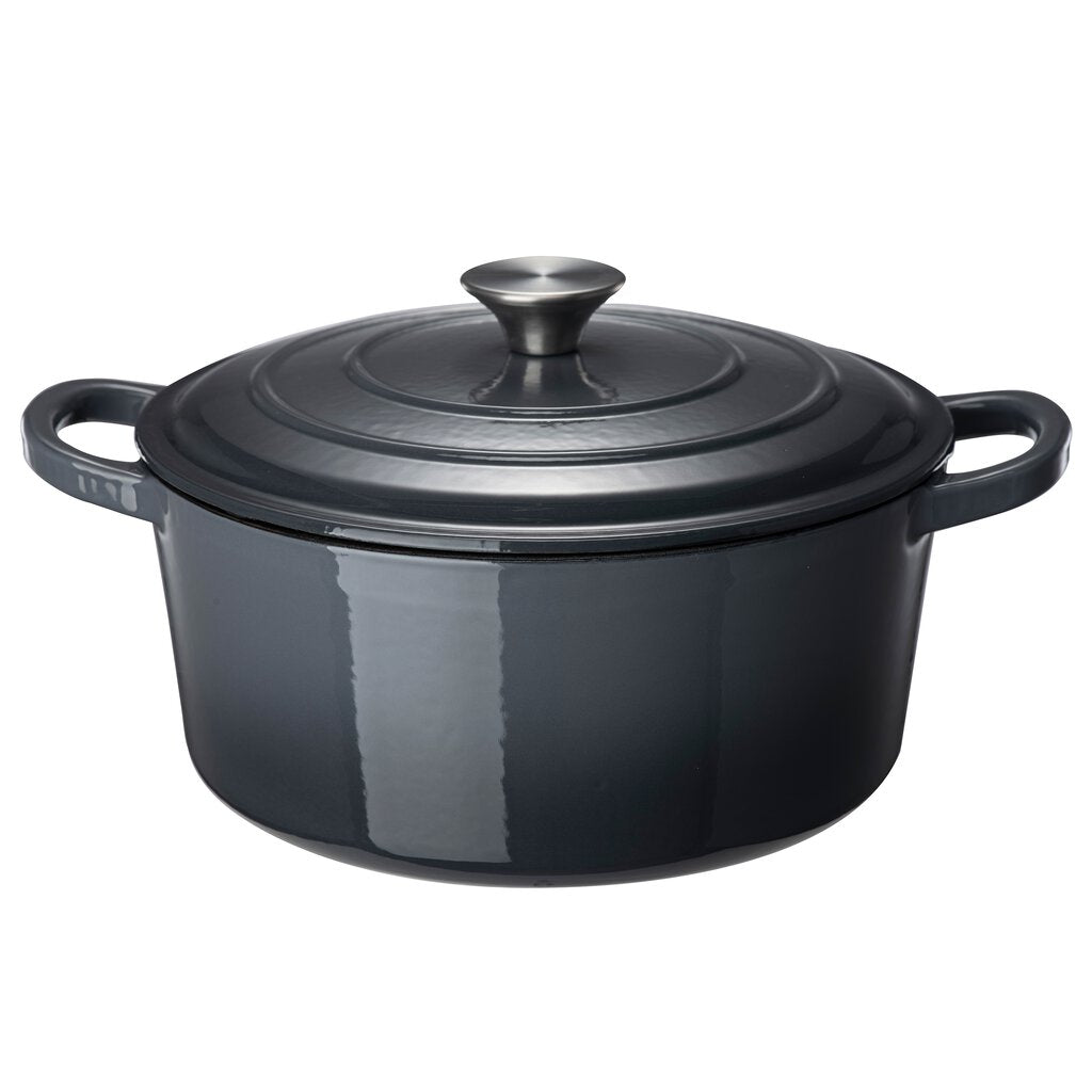 Sabor Basic Gjutjärnsgryta 4 L Grå