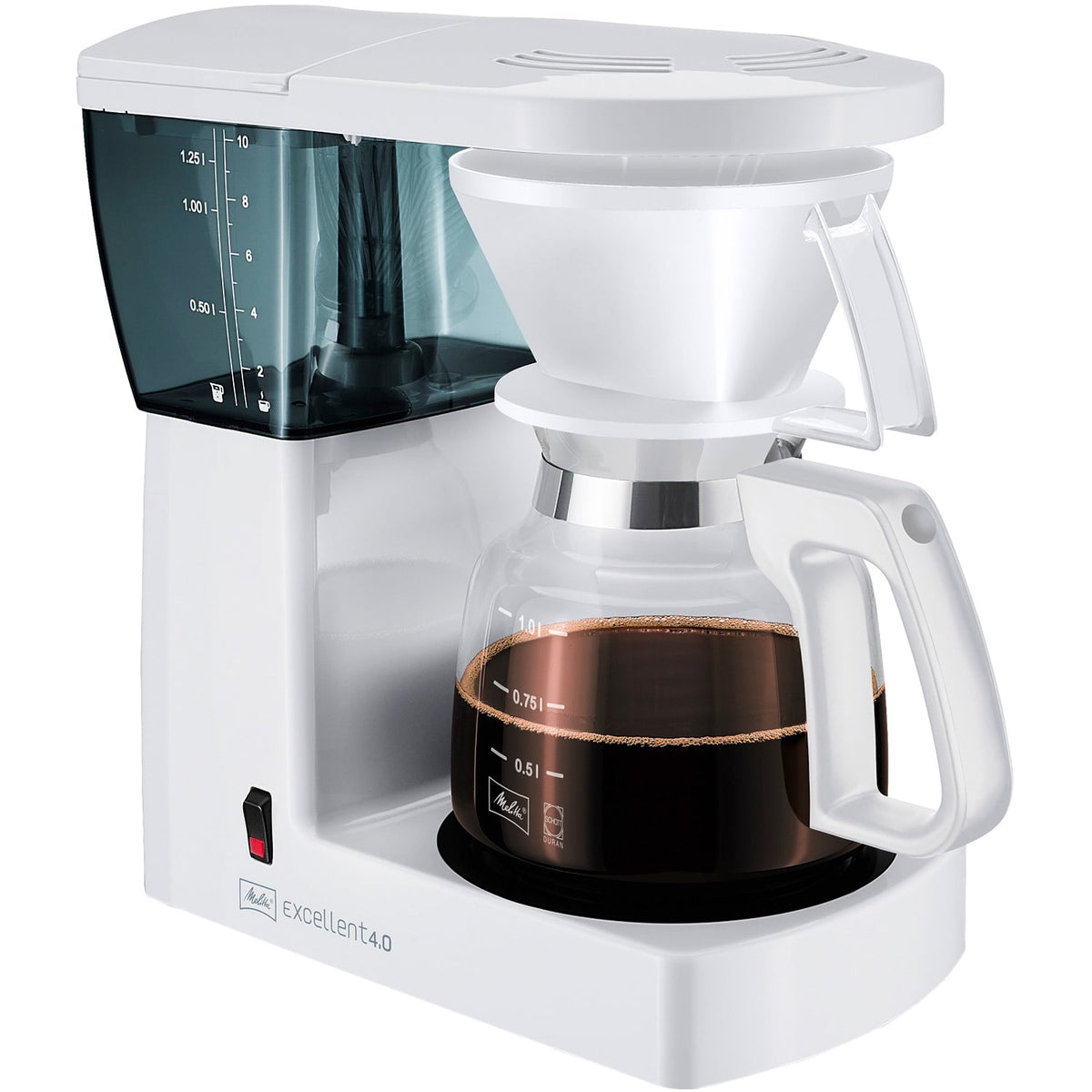 Melitta Excellent Kaffebryggare 4.0 Vit - Kockensval