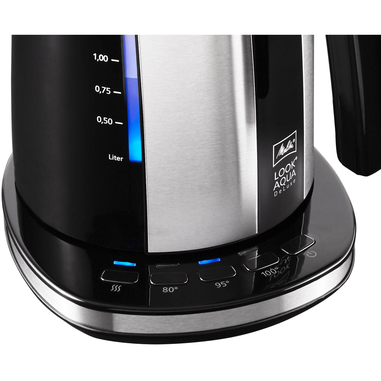 Melitta Vattenkokare Look Aqua 2.0 DeLuxe Svart - Kockensval
