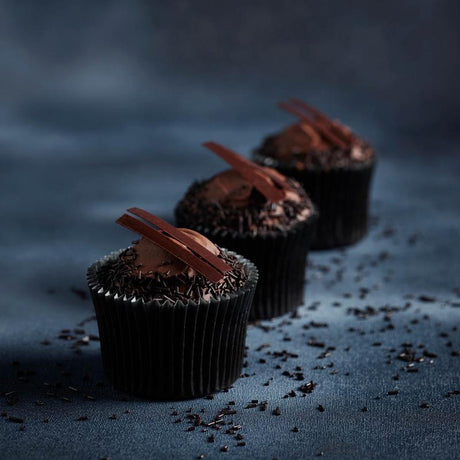 Modern House bAYk Muffinsform för 6 Muffins Svart - Kockensval