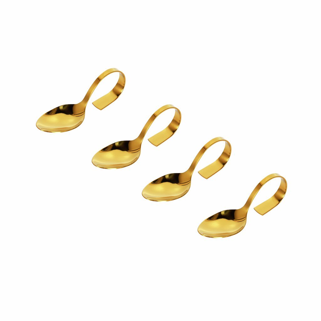 Modern House Golden Rose Gourmetsked 4 Delar Guld - Kockensval